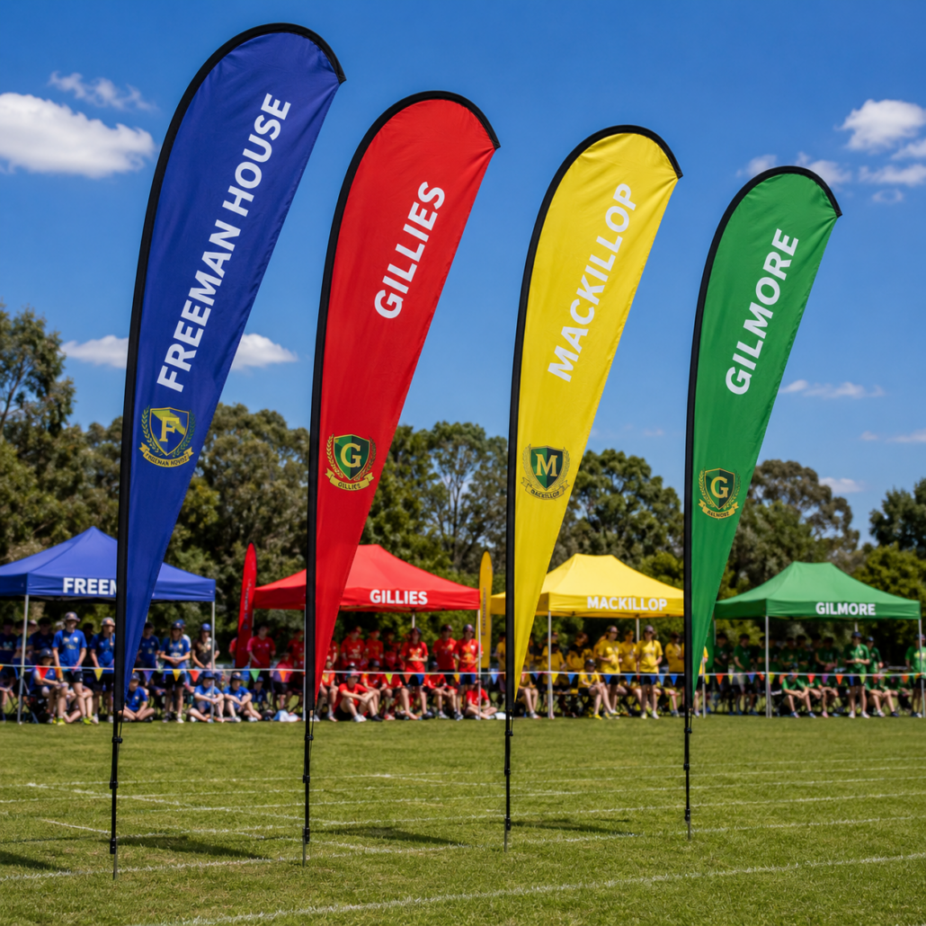School Flags - The Banner Lady